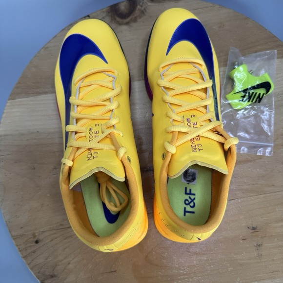 Mens‎ 7.5 / Womens 9 - Nike Triple Jump Elite 2 Citron Yellow Track Field Spikes main image 6